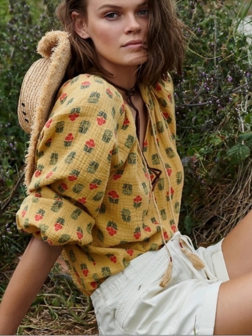 Anthropologie Porridge Elizabeth Peasant blouse- worn a few times. 98 retail